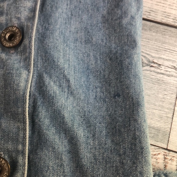 Sonoma Light Wash Denim Dress Medium - Picture 10 of 10
